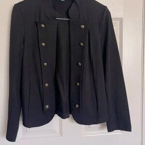 Tommy Hilfiger Black Military Jacket iSmall